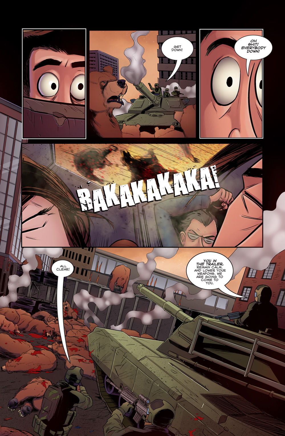 One of the reasons the comic has slowed down output. I have to draw tanks now. You know what I usually say if someone offers to let me draw tanks? NO TANKS! GET IT?